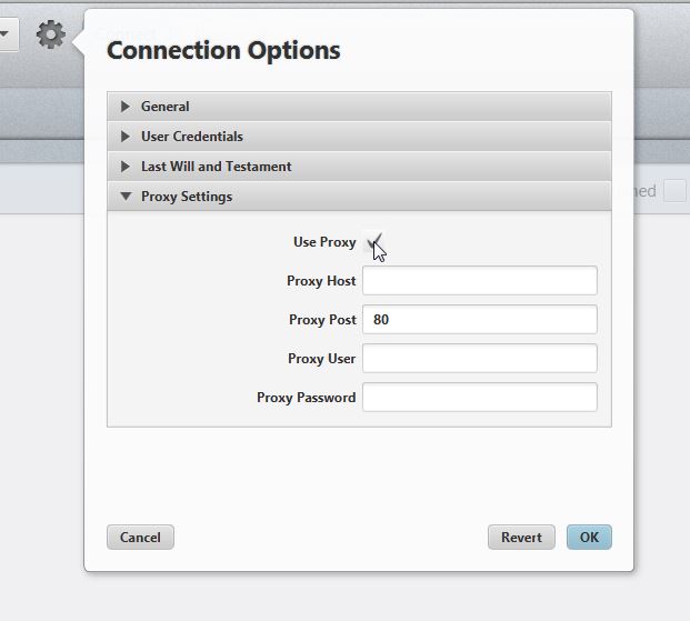 MQTT.fx - v0.0.4 - connection options